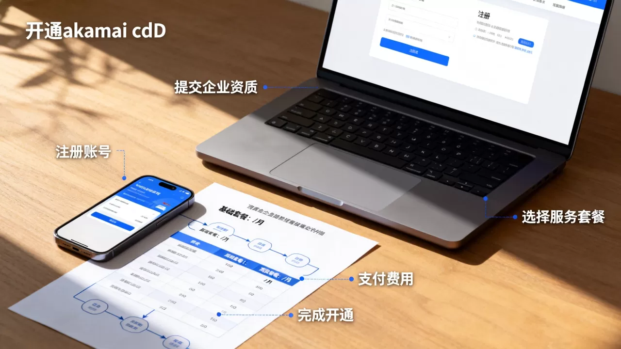akamai cdn怎么开通？akamai cdn开通流程和费用详解
