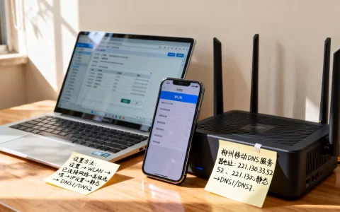 柳州移动dns服务器地址是多少？广西柳州移动dns设置方法