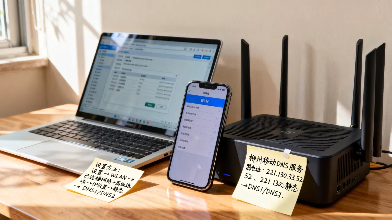 柳州移动dns服务器地址是多少?广西柳州移动dns设置方法 柳州移动dns服务器地址是多少?广西柳州移动dns设置方法