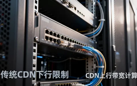 传统cdn仅有下行怎么办？cdn上行带宽怎么算