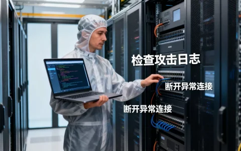 个人服务器被攻击机房停服务怎么办？服务器被攻击后如何快速恢复