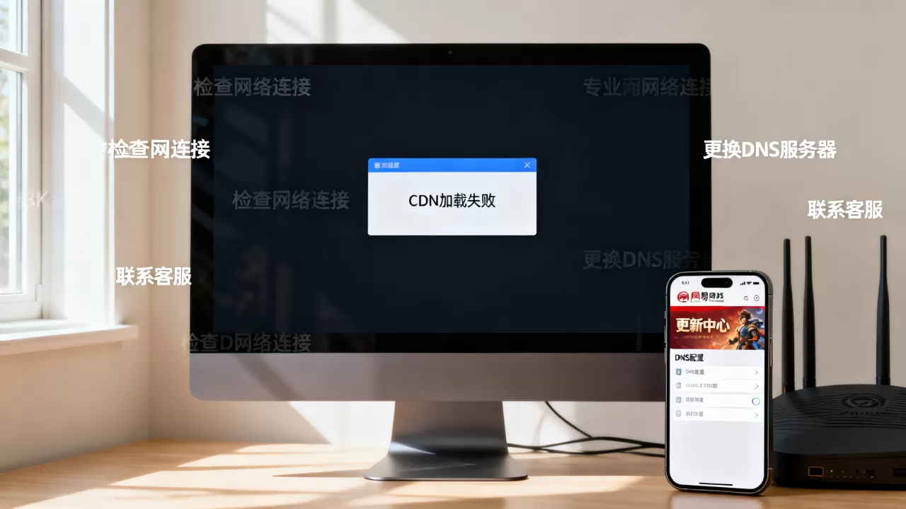 游戏更新CDN加载失败怎么办?网易游戏更新CDN地址 游戏更新CDN加载失败怎么办?网易游戏更新CDN地址