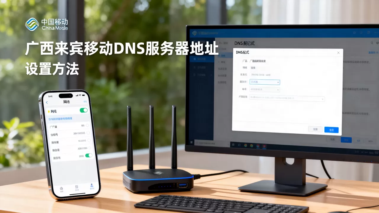 广西来宾移动dns服务器地址是多少?移动dns服务器地址设置方法 广西来宾移动dns服务器地址是多少?移动dns服务器地址设置方法