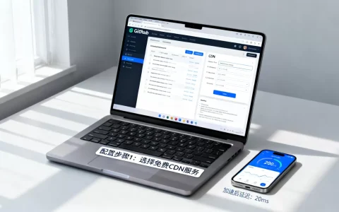 免费CDN加速GitHub怎么配置？GitHub加速免费方案