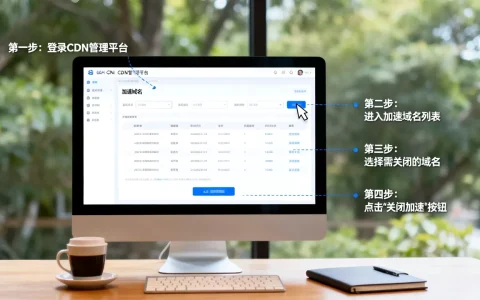 如何关闭CDN加速功能？关闭CDN加速的具体步骤