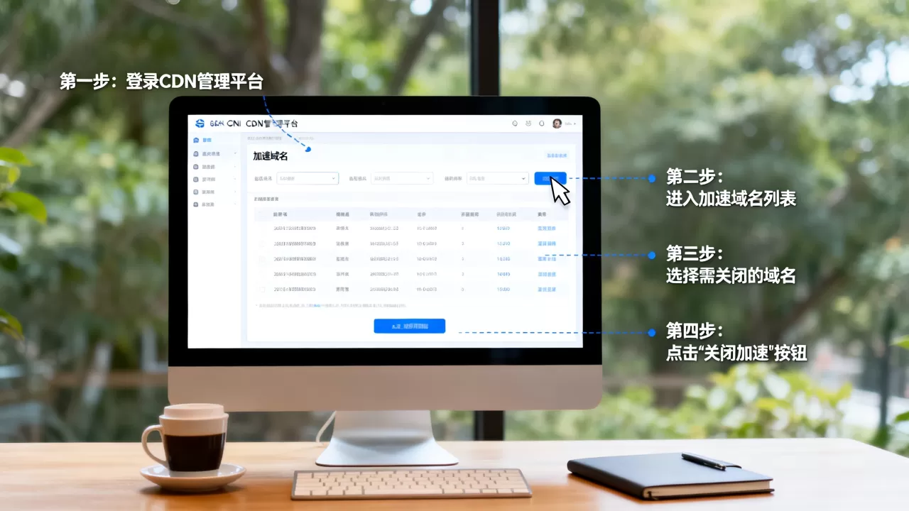 如何关闭CDN加速功能？关闭CDN加速的具体步骤