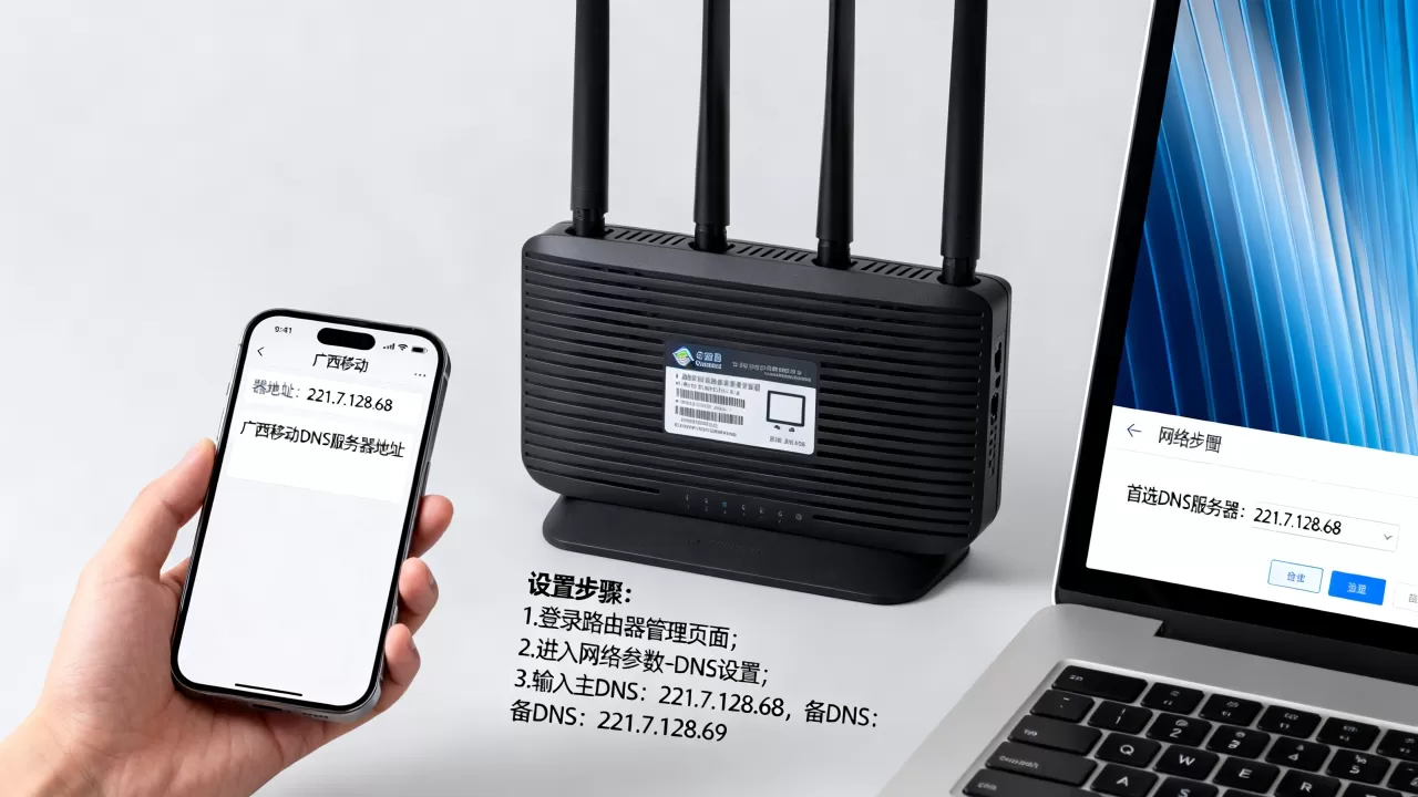 广西移动dns怎么设置?广西移动dns服务器地址是多少 广西移动dns怎么设置?广西移动dns服务器地址是多少
