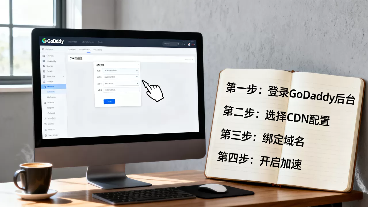 GoDaddy配置CDN域名怎么操作?域名CDN加速配置教程 GoDaddy配置CDN域名怎么操作?域名CDN加速配置教程