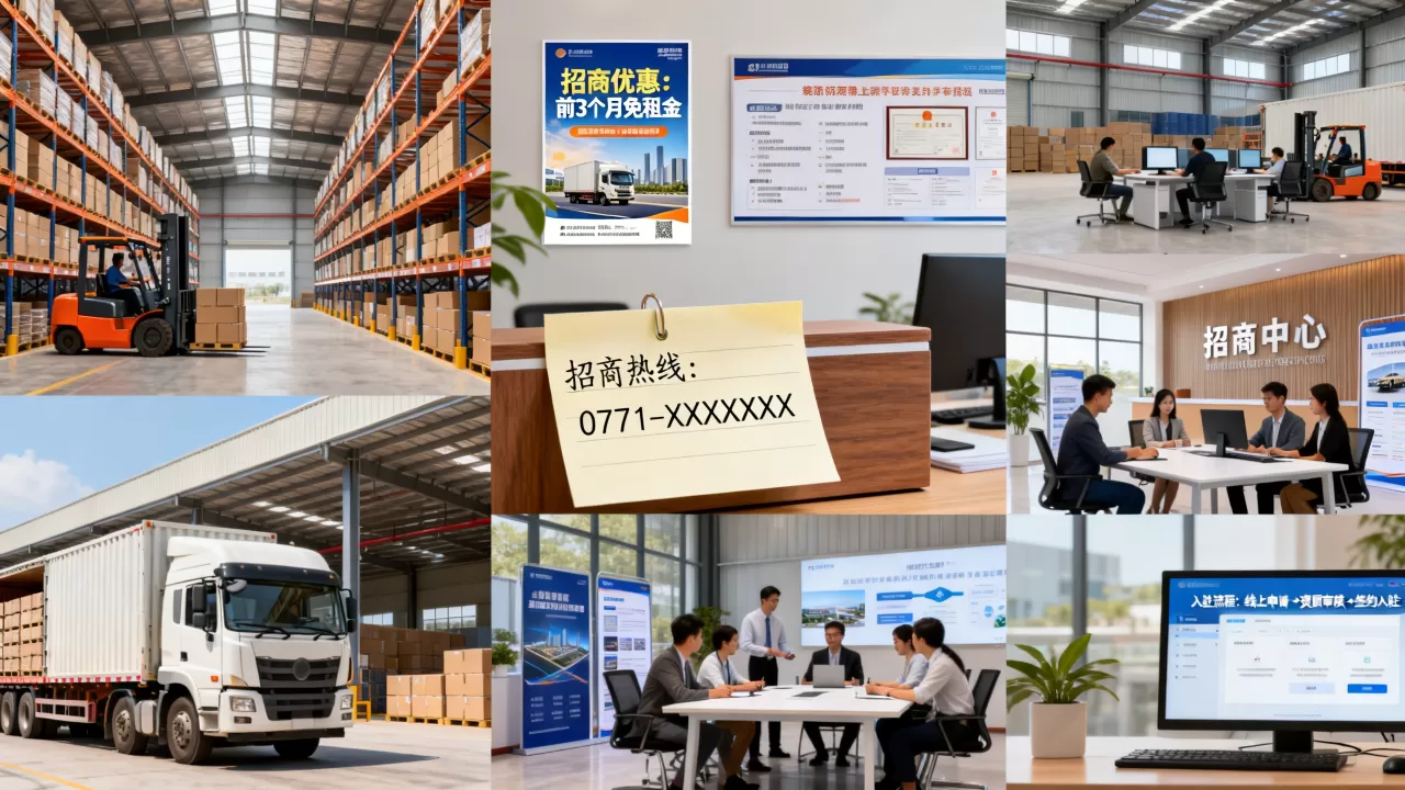 广西福鑫智慧物流园怎么样？园区招商优惠政策及入驻流程