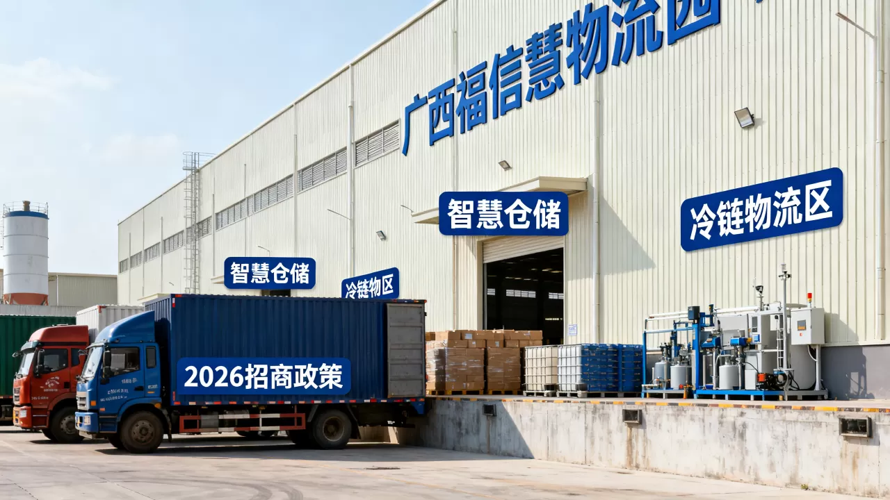广西福信智慧物流园怎么样?2026最新园区招商政策 广西福信智慧物流园怎么样?2026最新园区招商政策