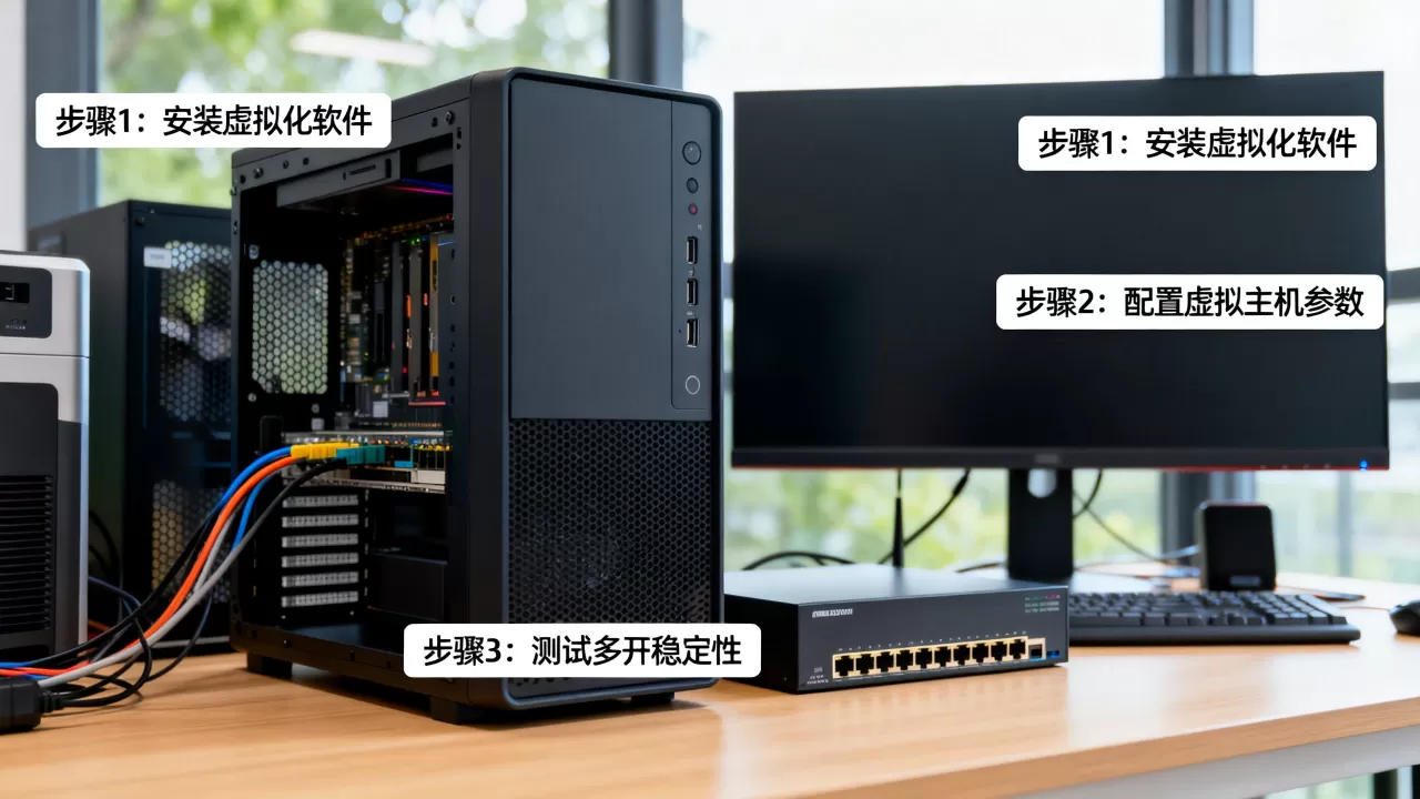 个人服务器多开虚拟主机怎么操作？多开虚拟主机教程