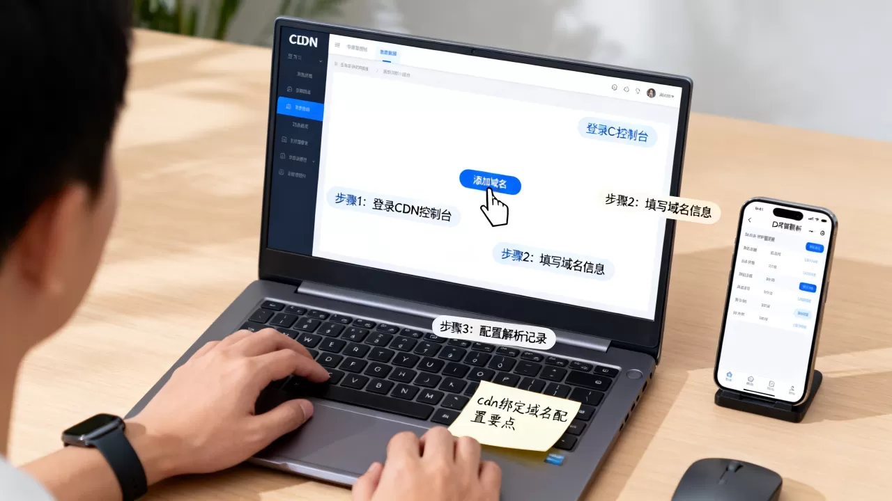 CDN如何绑定域名?cdn绑定域名需要配置什么 CDN如何绑定域名?cdn绑定域名需要配置什么