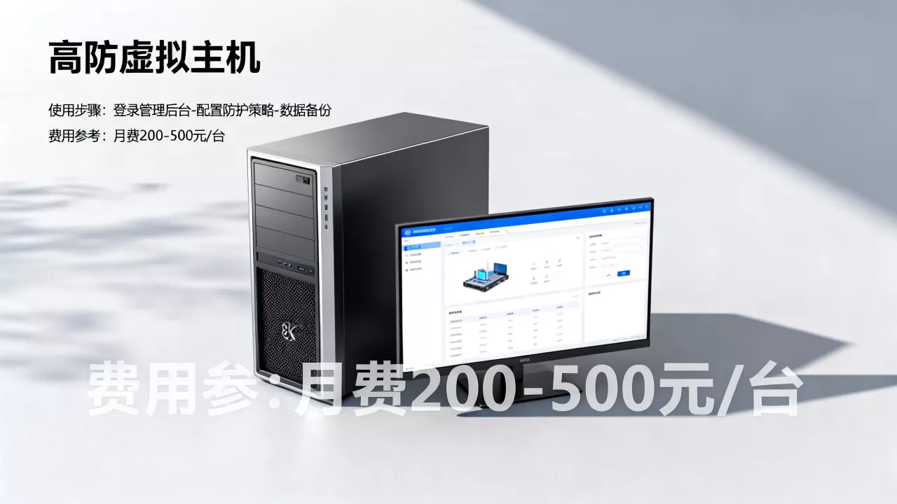 高防虚拟主机怎么使用？高防虚拟主机租用费用是多少