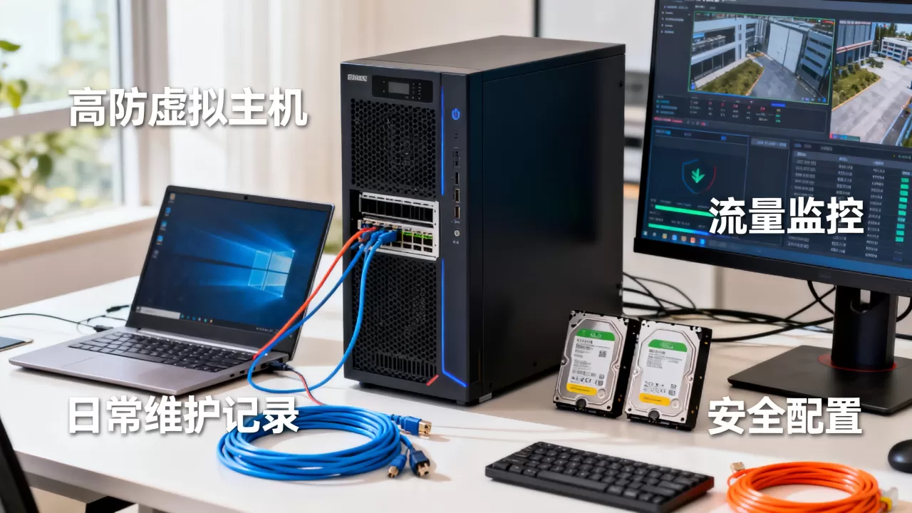 高防虚拟主机日常管理要注意什么？高防虚拟主机多少钱一个月