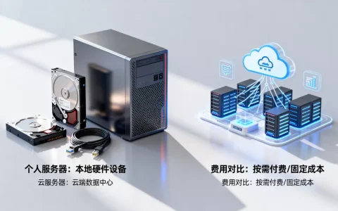 个人服务器和云服务器有什么区别？云服务器租用费用是多少
