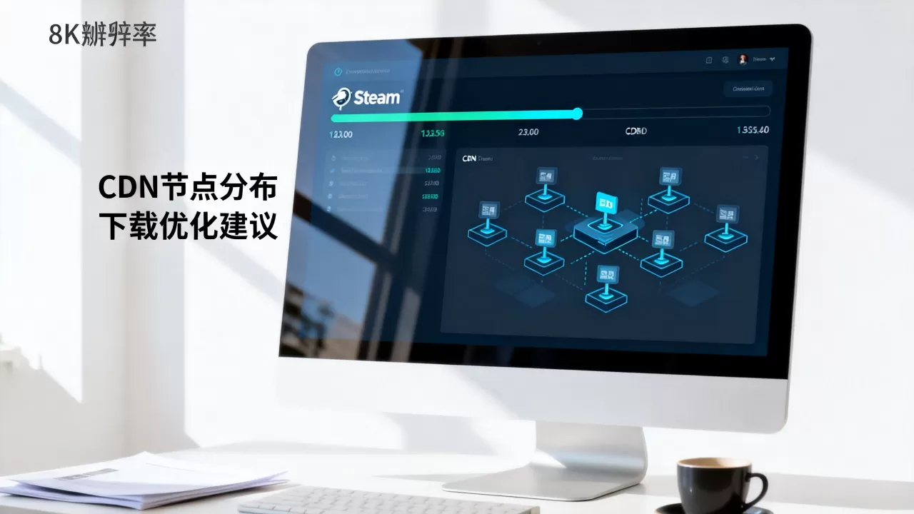 Steam下载有CDN是怎么回事？steam下载慢怎么办