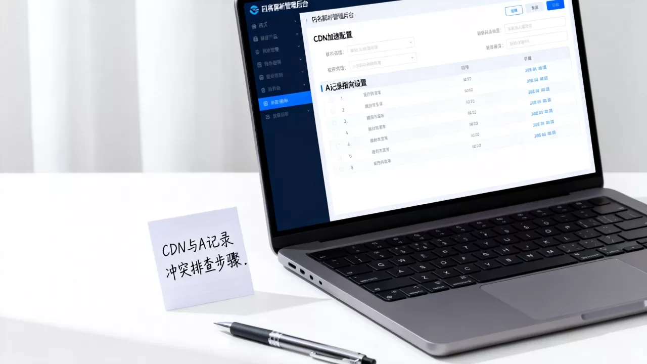 CDN与A记录冲突怎么解决?域名解析配置错误 CDN与A记录冲突怎么解决?域名解析配置错误
