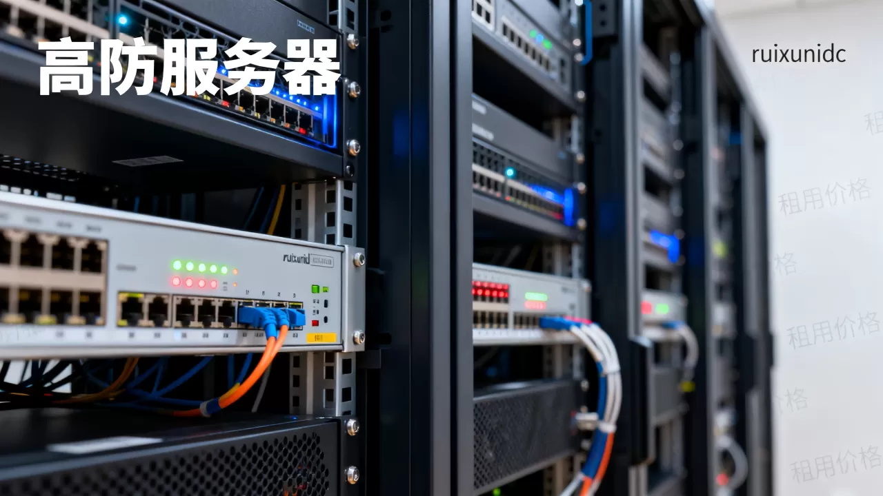 高防服务器ruixunidc靠谱吗，高防服务器租用多少钱一年
