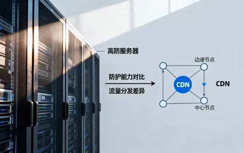 高防服务器和CDN区别是什么？高防服务器与CDN哪个更防攻击