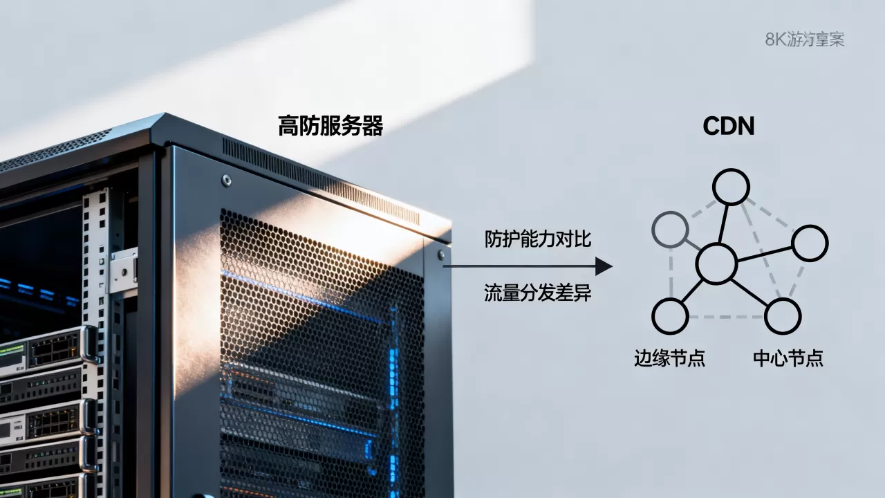 高防服务器和CDN区别是什么?高防服务器与CDN哪个更防攻击 高防服务器和CDN区别是什么?高防服务器与CDN哪个更防攻击