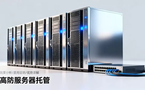 高防服务器托管效果好吗？高防服务器托管费用及优势详解