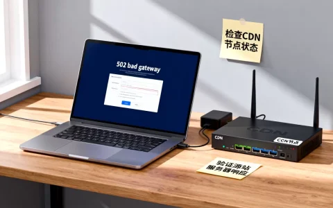 CDN报502错误怎么解决？CDN 502 bad gateway原因