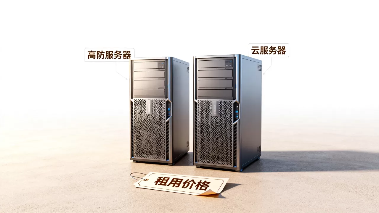 高防服务器和云服务器有啥区别？云服务器租用价格是多少