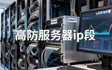 高防服务器ip段有哪些？高防服务器ip段怎么查