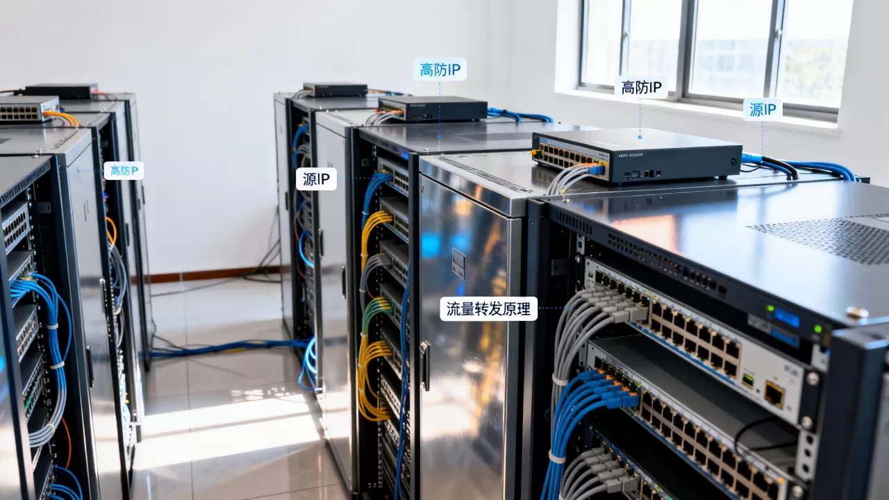 高防ip真的能隐藏源ip吗？高防ip隐藏源ip的原理