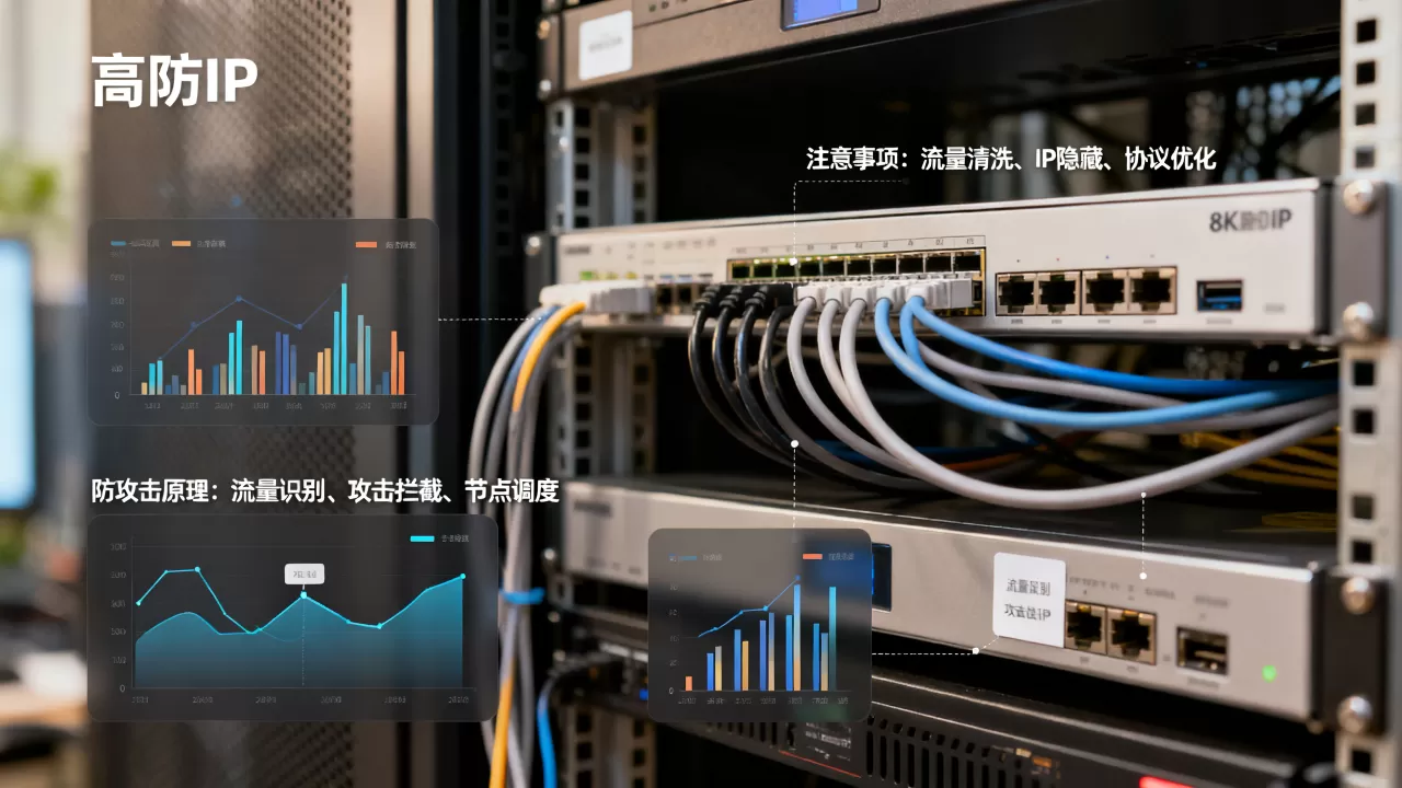 高防IP使用有哪些注意事项？高防IP防攻击原理是什么