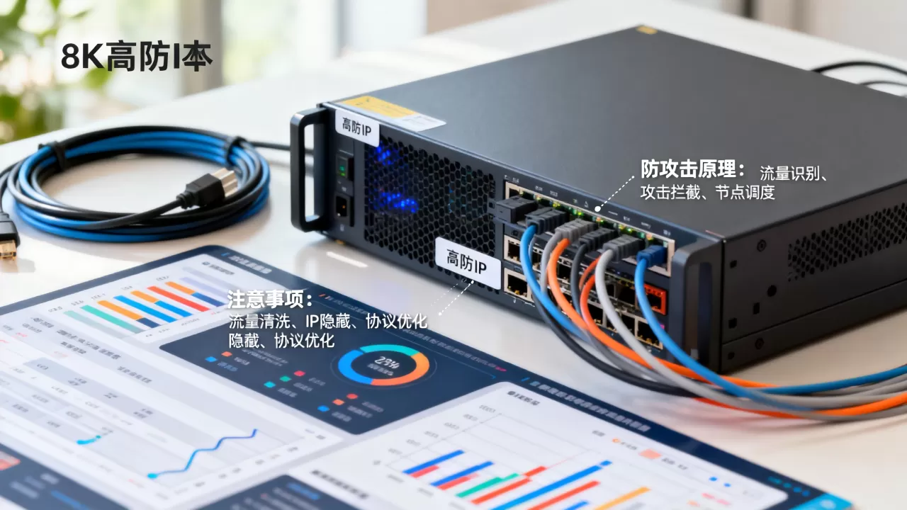 高防IP使用有哪些注意事项？高防IP防攻击原理是什么