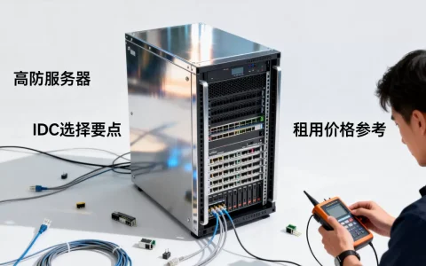 高防服务器idc怎么选？高防服务器租用价格是多少