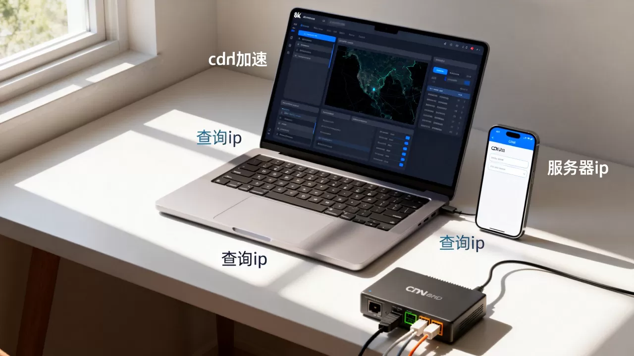 cdn加速查ip怎么操作？cdn加速如何查询服务器ip