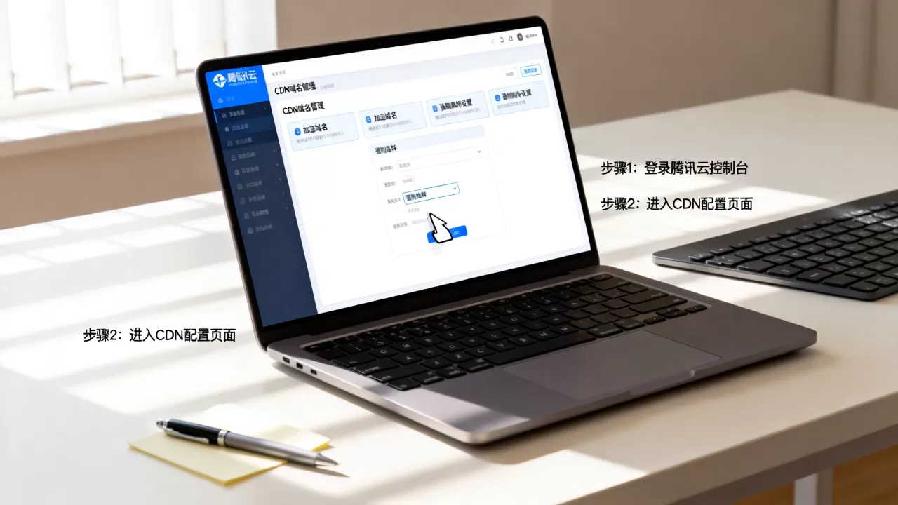 腾讯cdn强制跳转怎么解决？腾讯云cdn配置教程