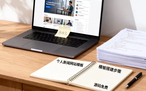 个人新闻类网站模板怎么做？个人新闻网站模板源码免费