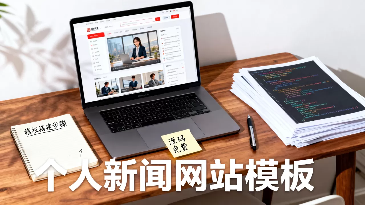 个人新闻类网站模板怎么做？个人新闻网站模板源码免费