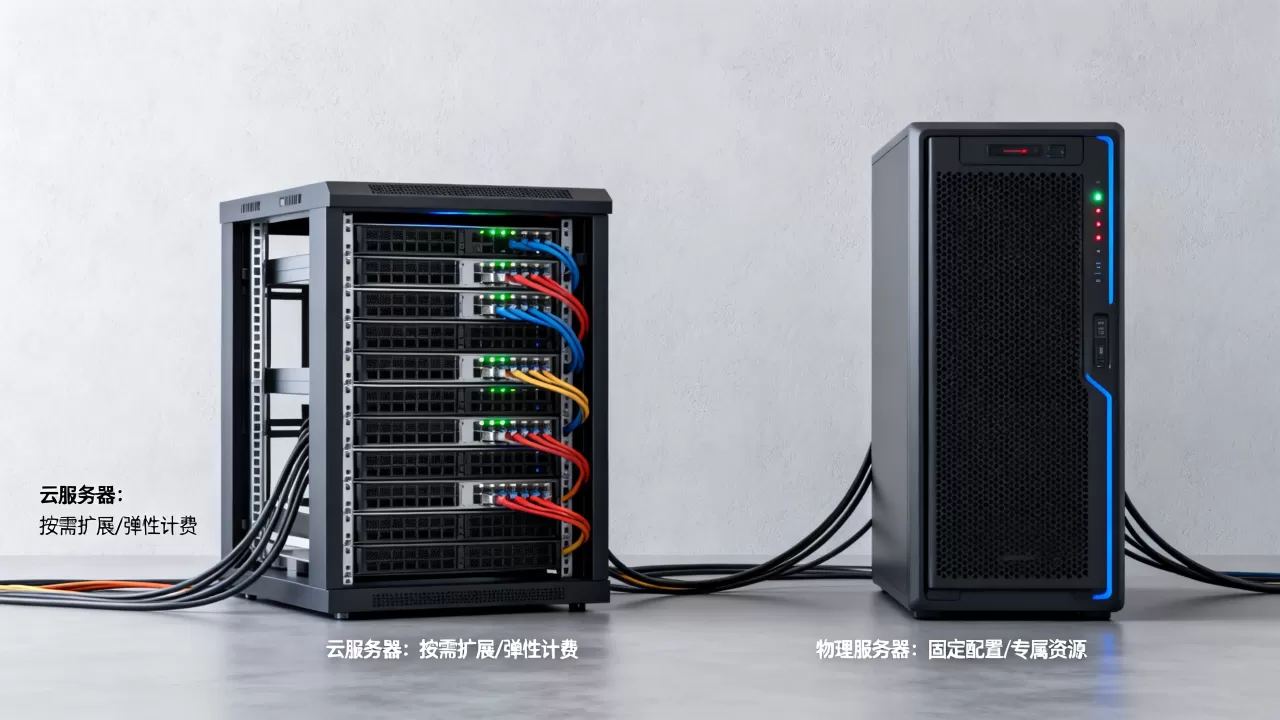 个人服务器买哪种合适？云服务器和物理服务器怎么选