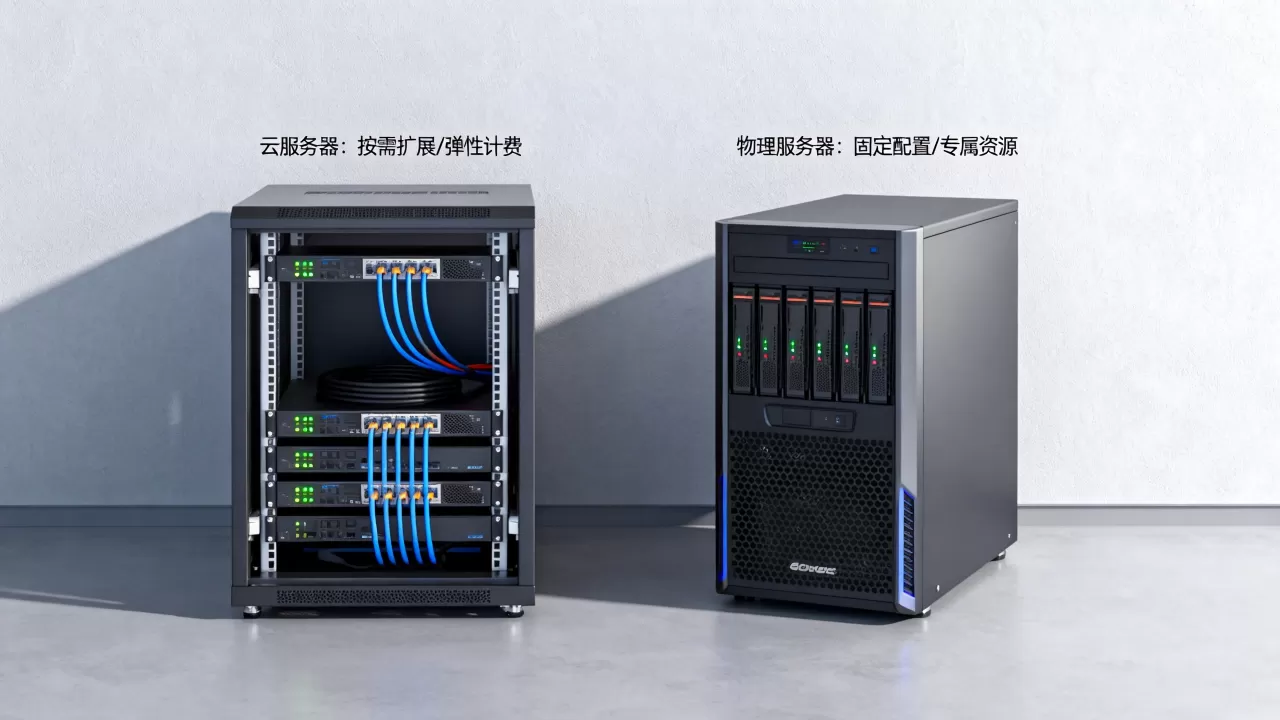 个人服务器买哪种合适？云服务器和物理服务器怎么选