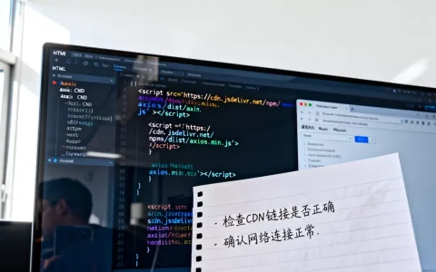 HTML中Axios CDN如何调用？axios引入失败怎么解决