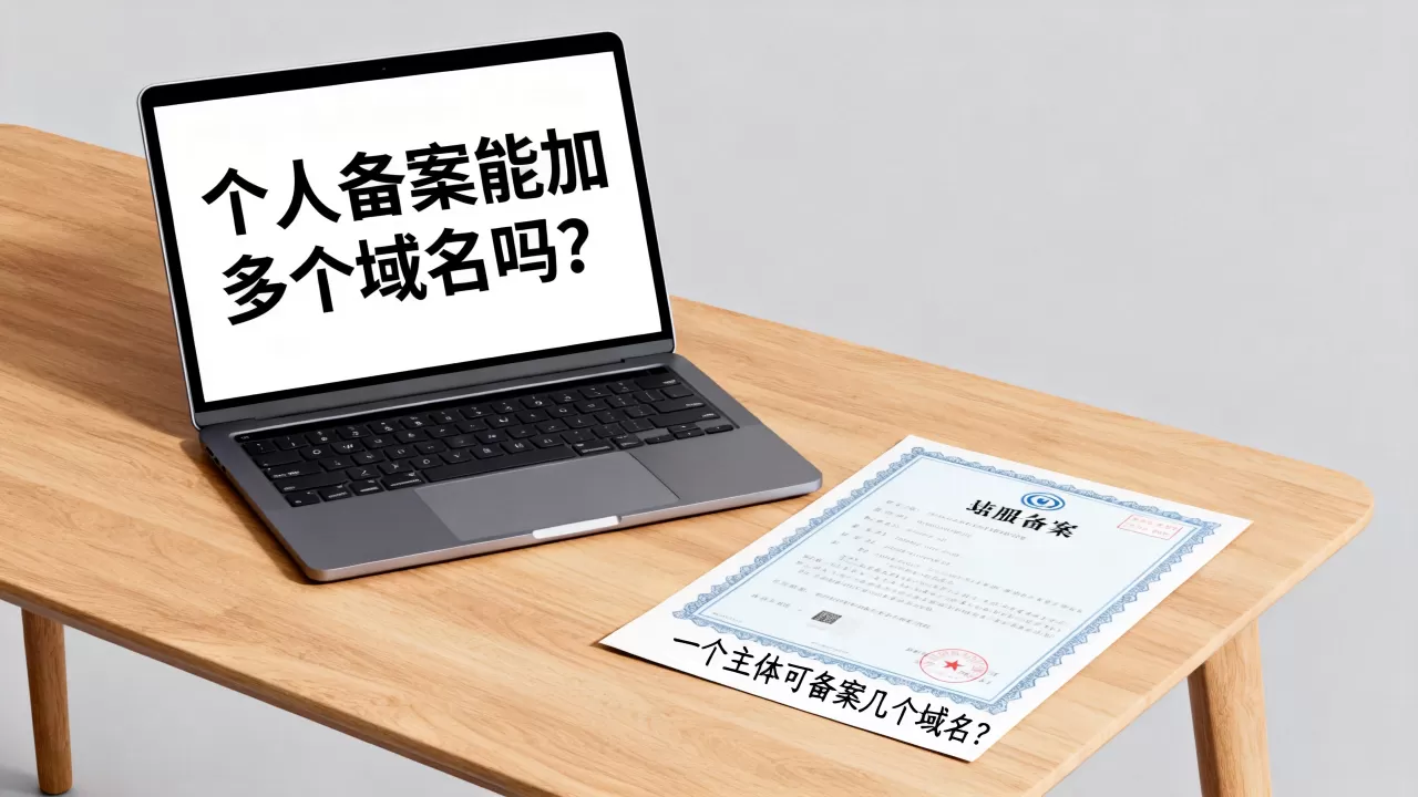 个人备案能加多个域名吗，个人备案一个主体可以备案几个域名