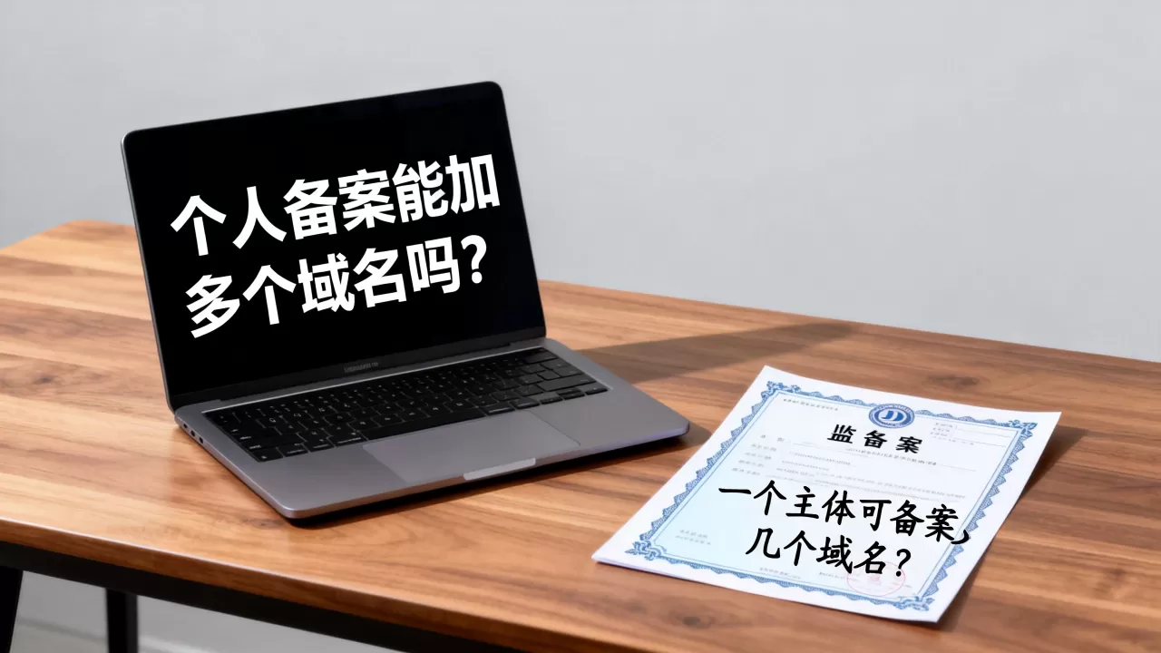 个人备案能加多个域名吗，个人备案一个主体可以备案几个域名