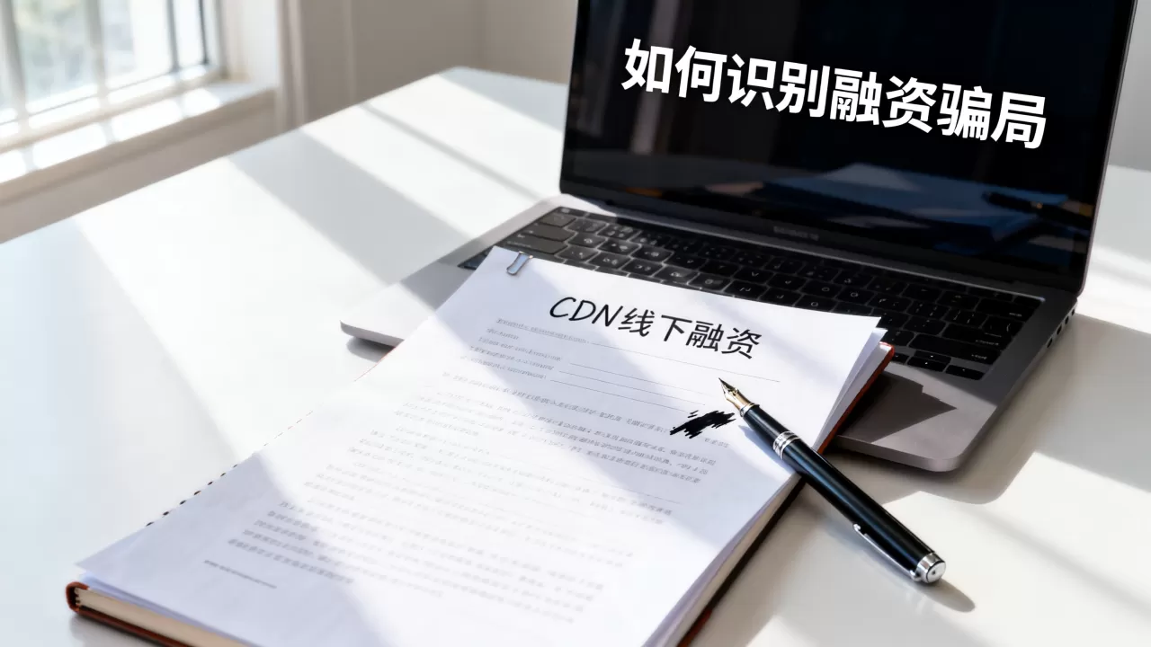 CDN线下融资是骗局吗？如何识别融资骗局