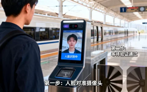 高铁人脸识别闸机怎么刷脸？坐高铁刷脸进站流程