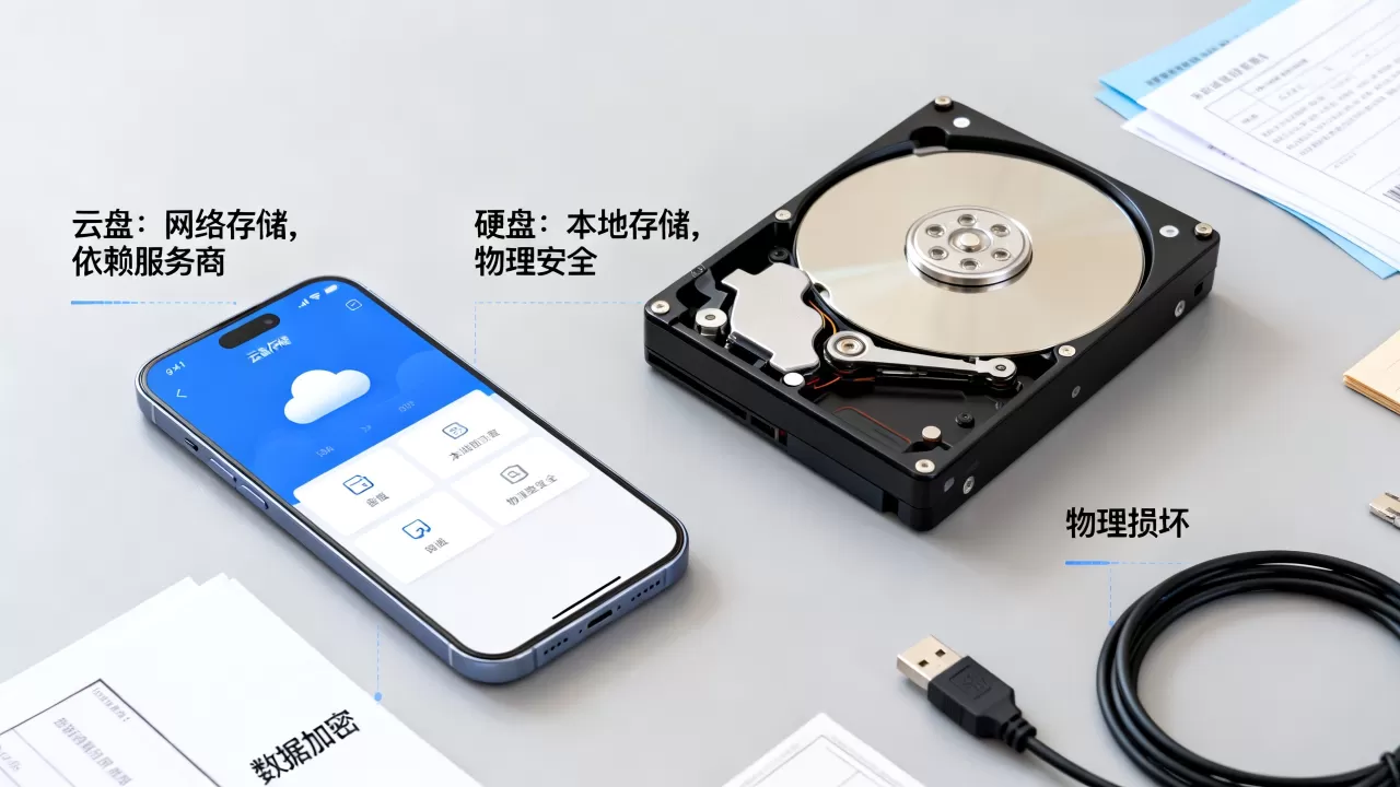 个人文件存储方案怎么选?云盘和硬盘哪个更安全 个人文件存储方案怎么选?云盘和硬盘哪个更安全