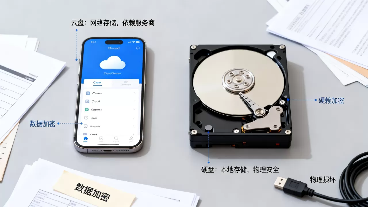 个人文件存储方案怎么选?云盘和硬盘哪个更安全 个人文件存储方案怎么选?云盘和硬盘哪个更安全