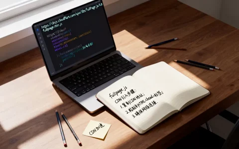 fullpage.js cdn怎么用？fullpage.js引入cdn地址