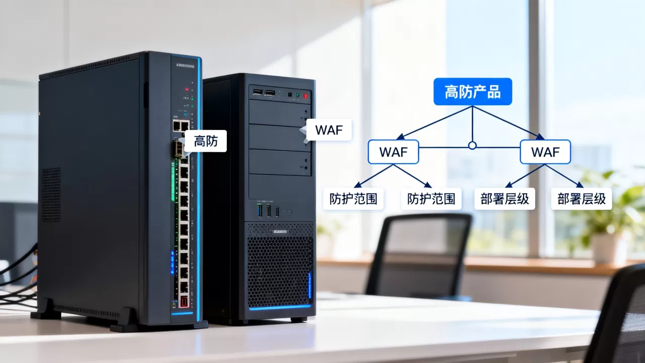 高防产品和waf有什么区别？waf和高防的区别是什么
