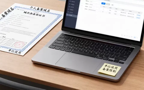 个人备案域名能用于单位吗？个人域名备案限制有哪些