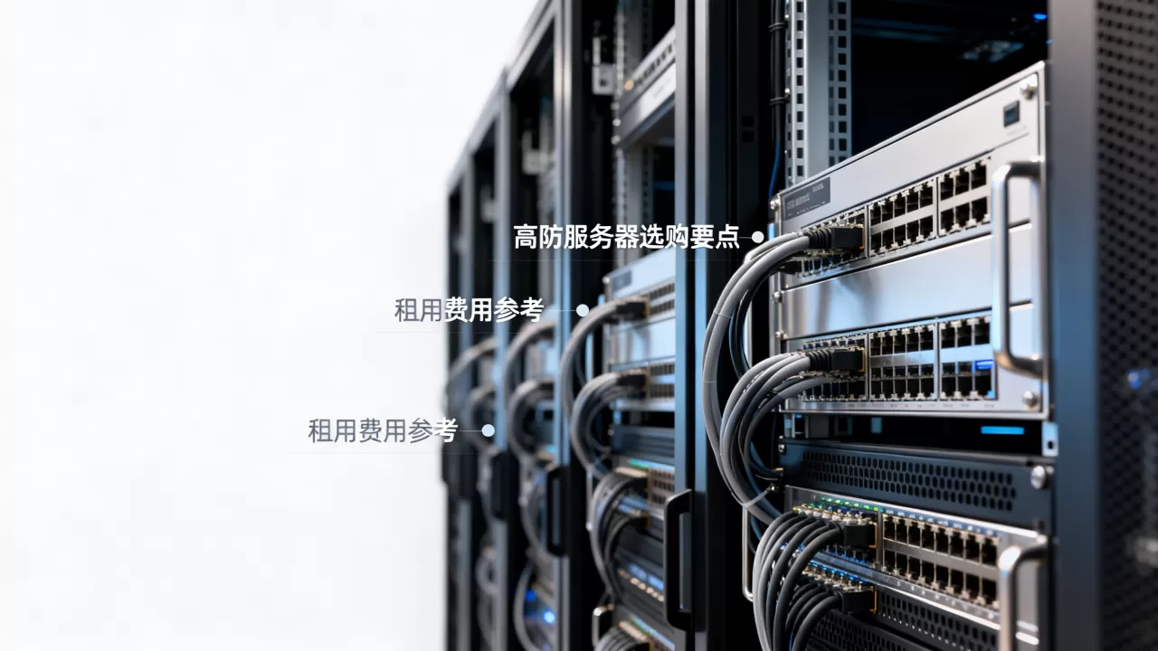 高防服务器怎么买才靠谱？高防服务器租用费用多少