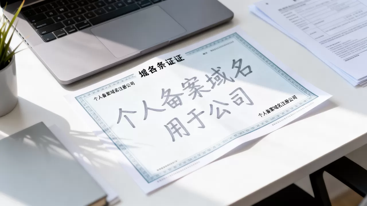 个人备案域名用于公司可以吗，个人备案域名能注册公司吗